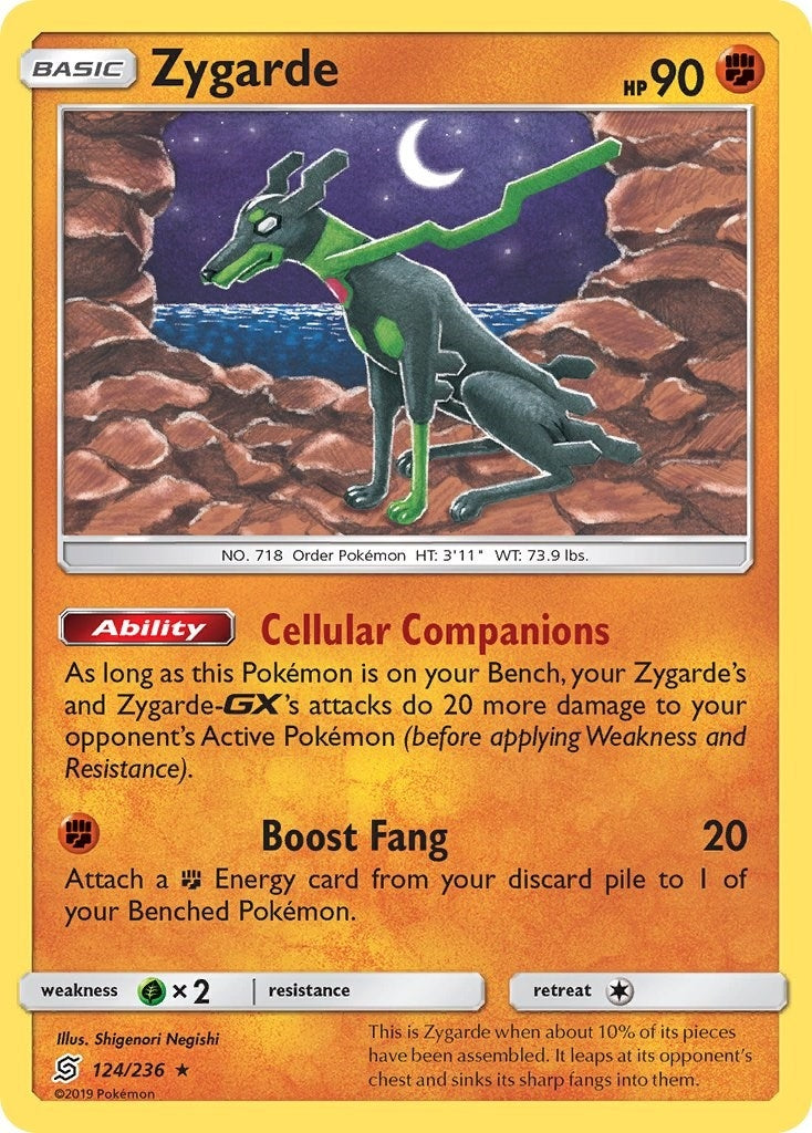 Image for Zygarde (124) (SM11)