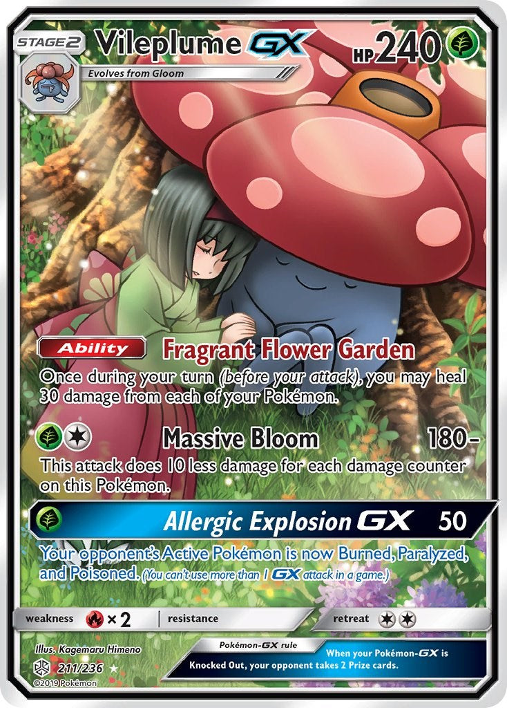 Vileplume GX (Full Art) - PSA 10 - Cert #86789650