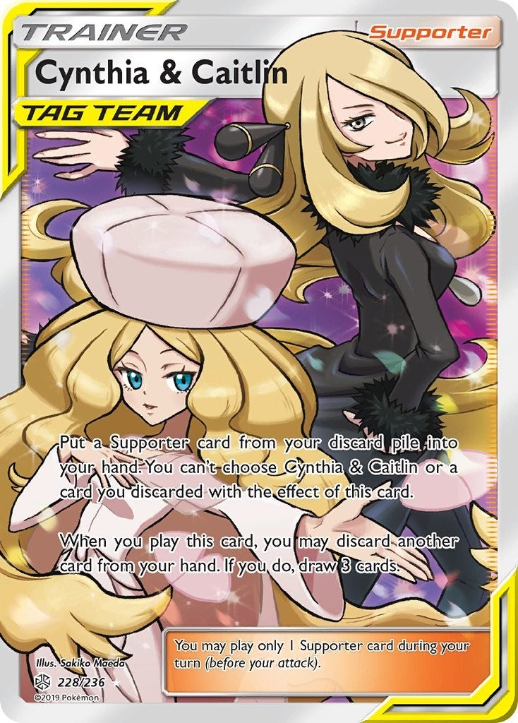 Image for Cynthia & Caitlin (Full Art) (228) (SM12)