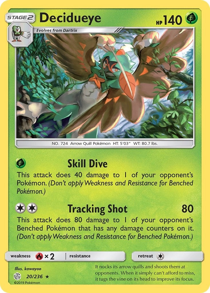 Image for Decidueye (20) (SM12)