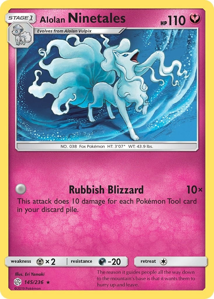 Image for Alolan Ninetales (145) (SM12)