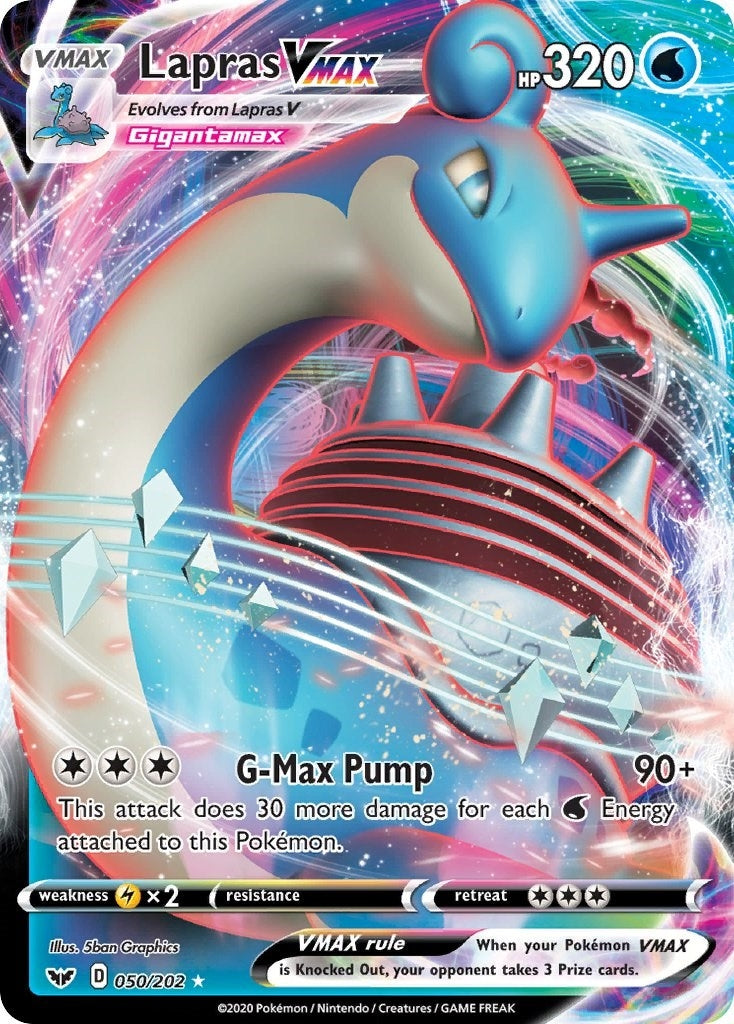 Image for Lapras VMAX (50) (SWSH01)