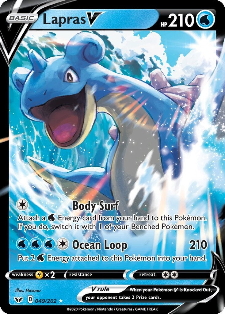 Image for Lapras V (49) (SWSH01)