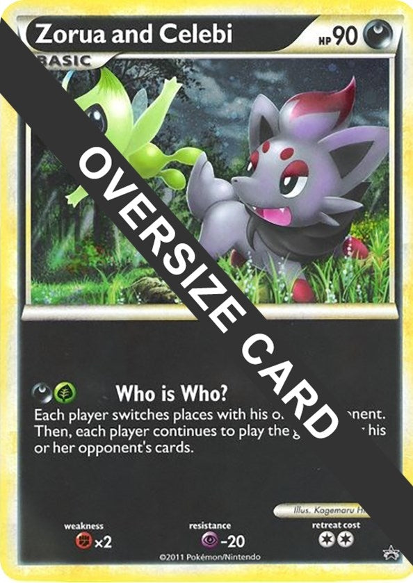 Image for Zorua and Celebi (Black and White Tour Promo) (PR)