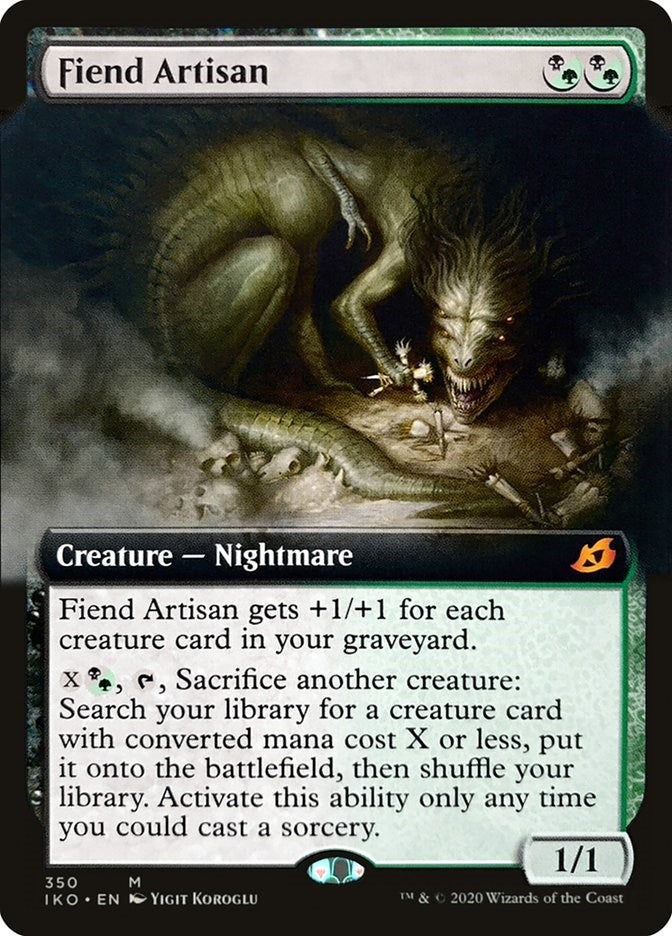 Image for Fiend Artisan (Extended Art) (350) (IKO)