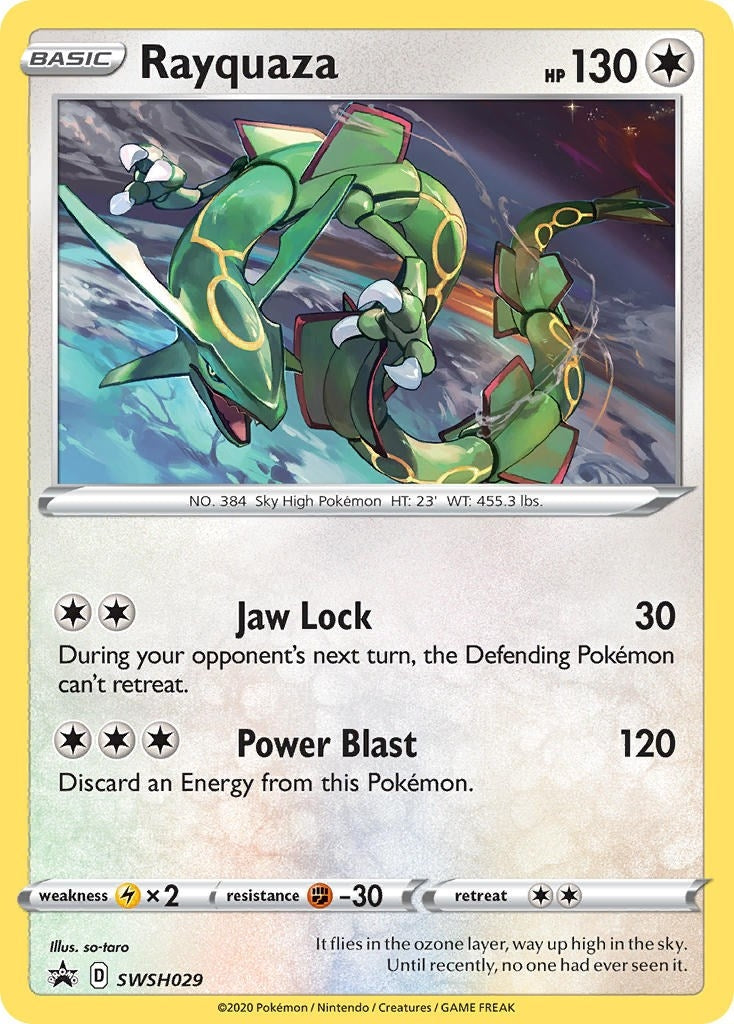 Image for Rayquaza - SWSH029 (29) (SWSD)