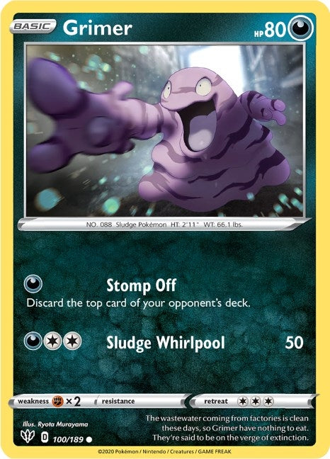 Image for Grimer (100) (SWSH03)