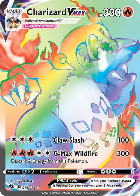 Image for Charizard VMAX (Secret) (74) (CHP)