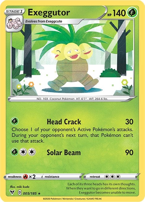 Image for Exeggutor (5) (SWSH04)