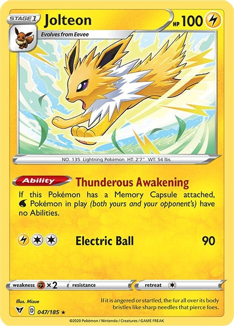 Image for Jolteon (47) (SWSH04)