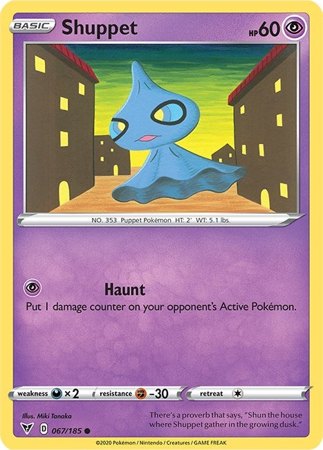 Image for Shuppet (67) (SWSH04)