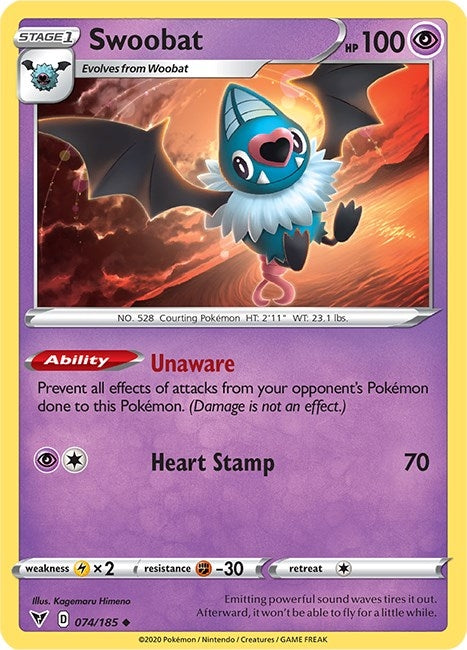 Image for Swoobat (74) (SWSH04)