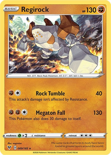 Image for Regirock (89) (SWSH04)