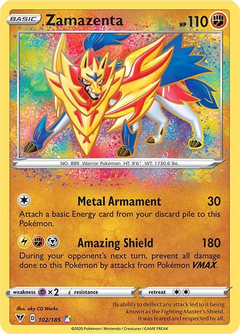 Image for Zamazenta (102) (SWSH04)