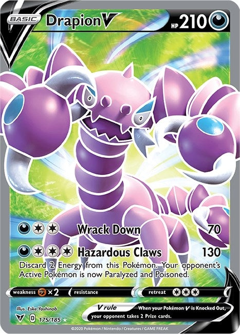 Image for Drapion V (Full Art) (175) (SWSH04)