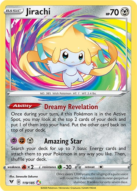 Image for Jirachi (119) (SWSH04)