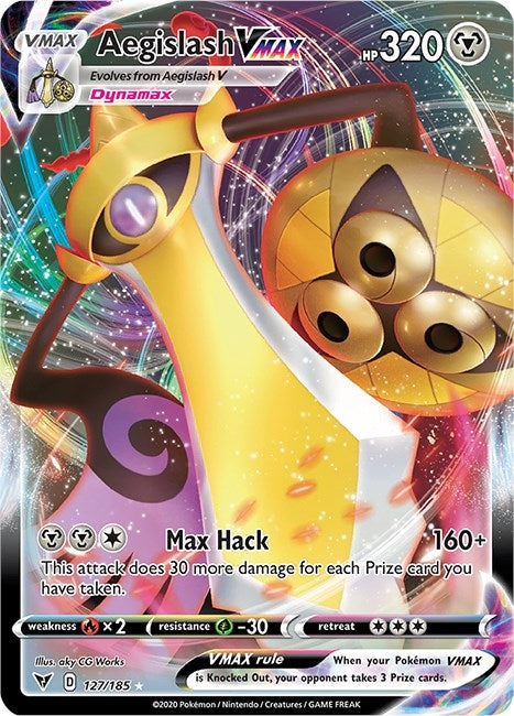 Image for Aegislash VMAX (127) (SWSH04)