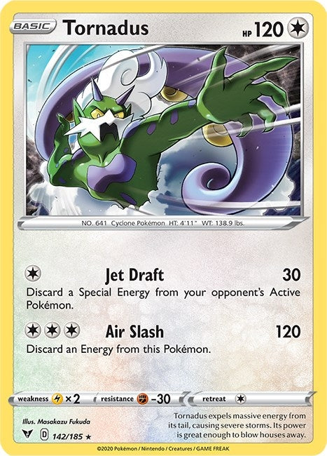 Image for Tornadus (142) (SWSH04)