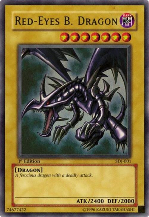 Red-Eyes B. Dragon (SDJ-001) (SDJ)