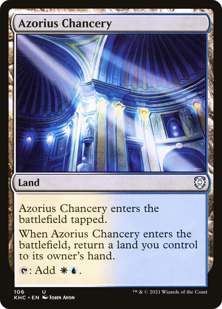 Image for Azorius Chancery (106) (KHC)