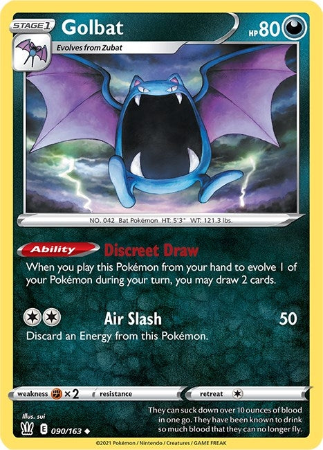 Image for Golbat (90) (SWSH05)