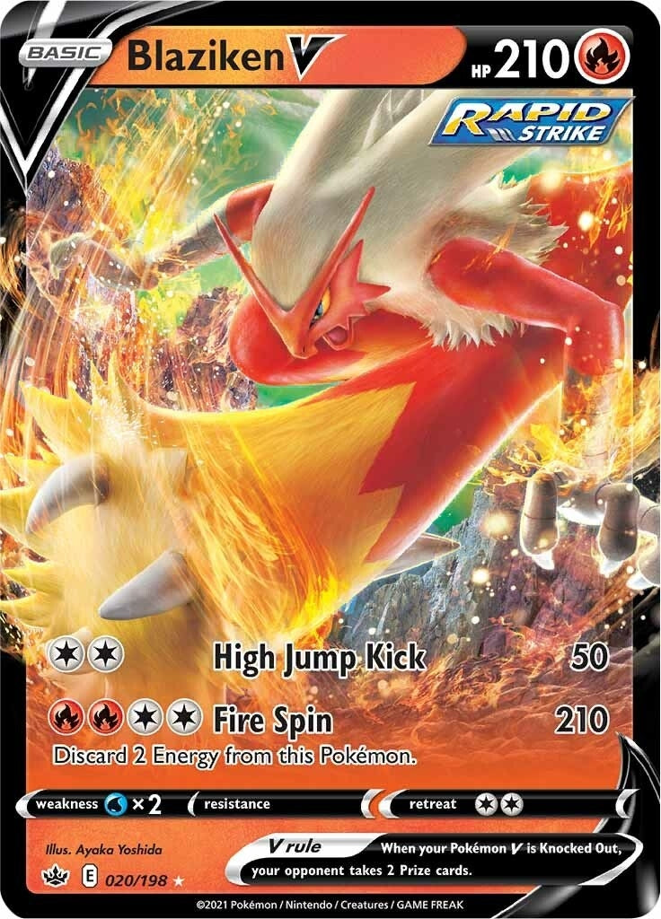 Image for Blaziken V (20) (SWSH06)