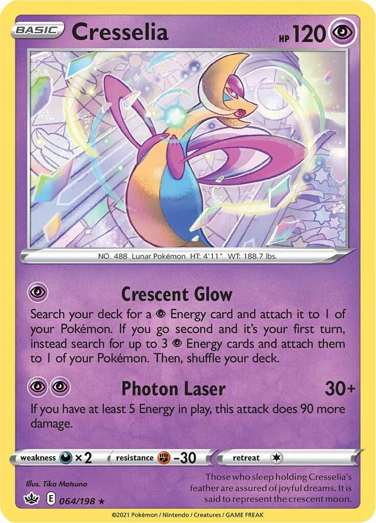 Image for Cresselia (64) (SWSH06)