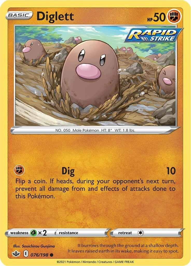 Image for Diglett (76) (SWSH06)