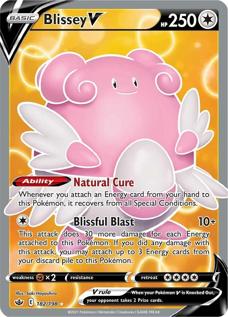 Image for Blissey V (Full Art) (182) (SWSH06)