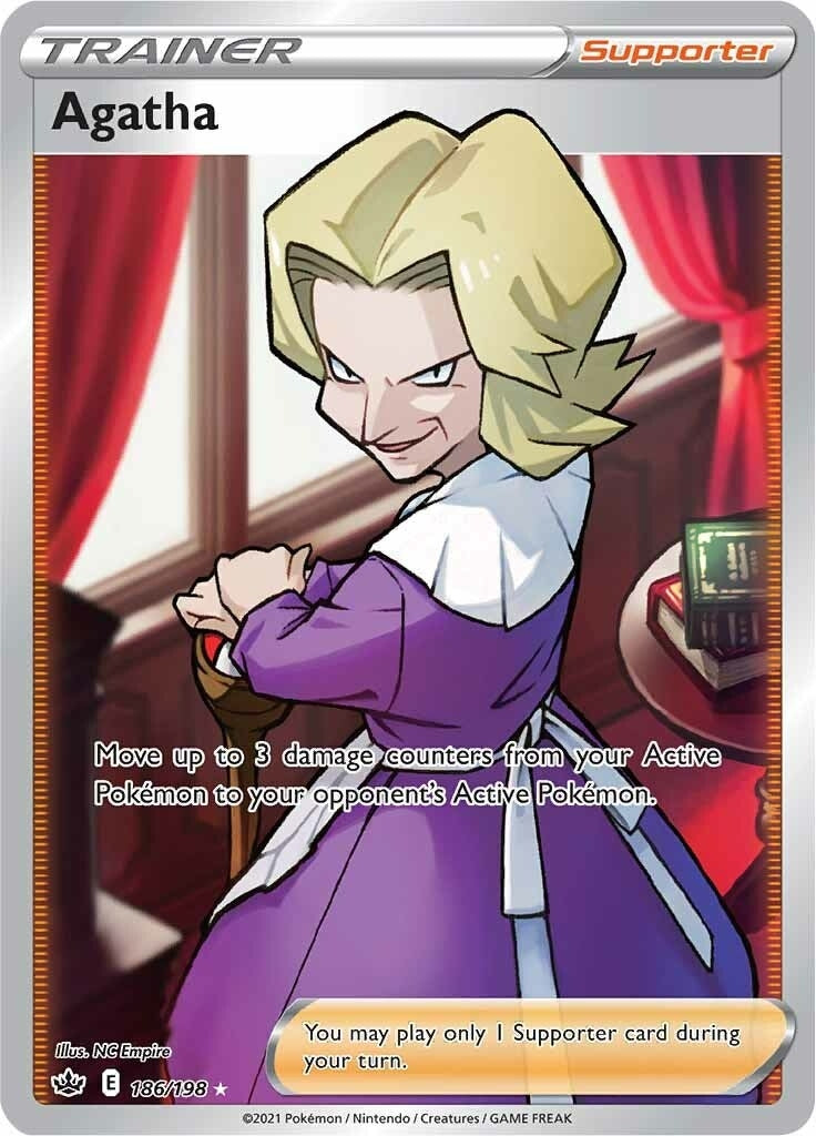 Image for Agatha (Full Art) (186) (SWSH06)