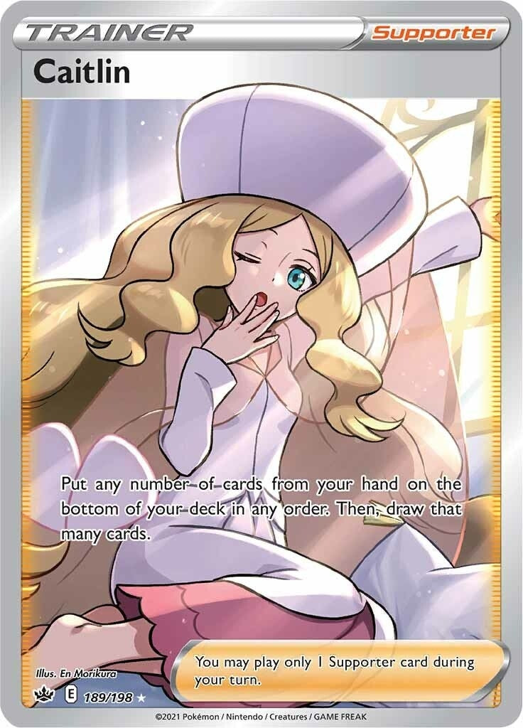 Image for Caitlin (Full Art) (189) (SWSH06)