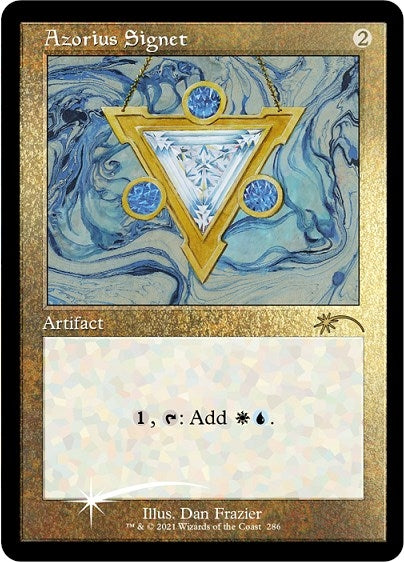 Image for Azorius Signet (Foil Etched) (286) (SLD)