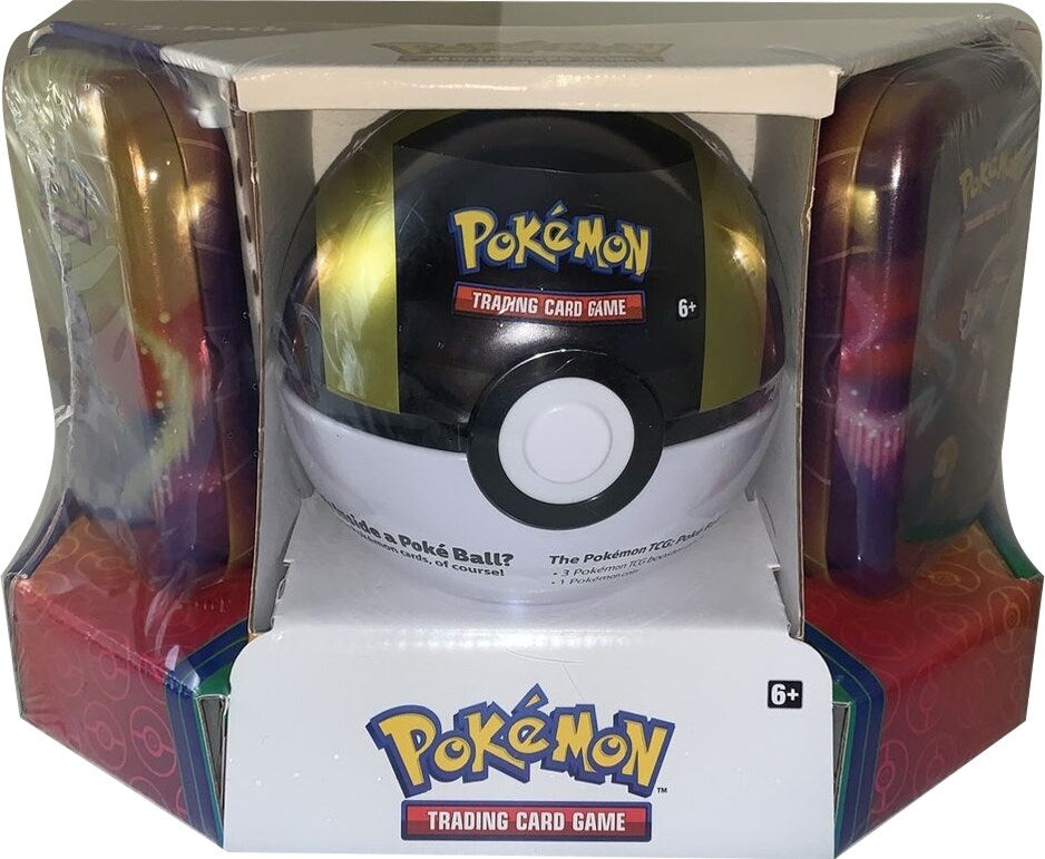 Image for Pokemon - Poke Ball Tin + 2 Kanto Power Mini Tins - Ultra Ball - Pokemon