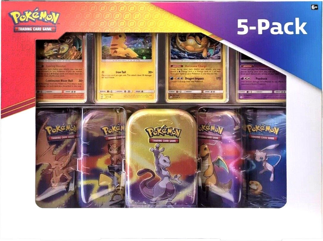 Image for Kanto Power Mini Tins 5-Pack - Pokemon