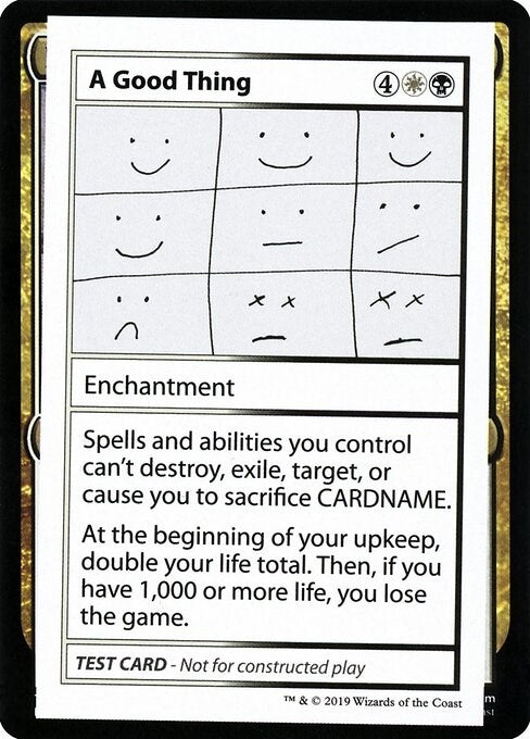 Image for A Good Thing (No PW Symbol) (CMB1)