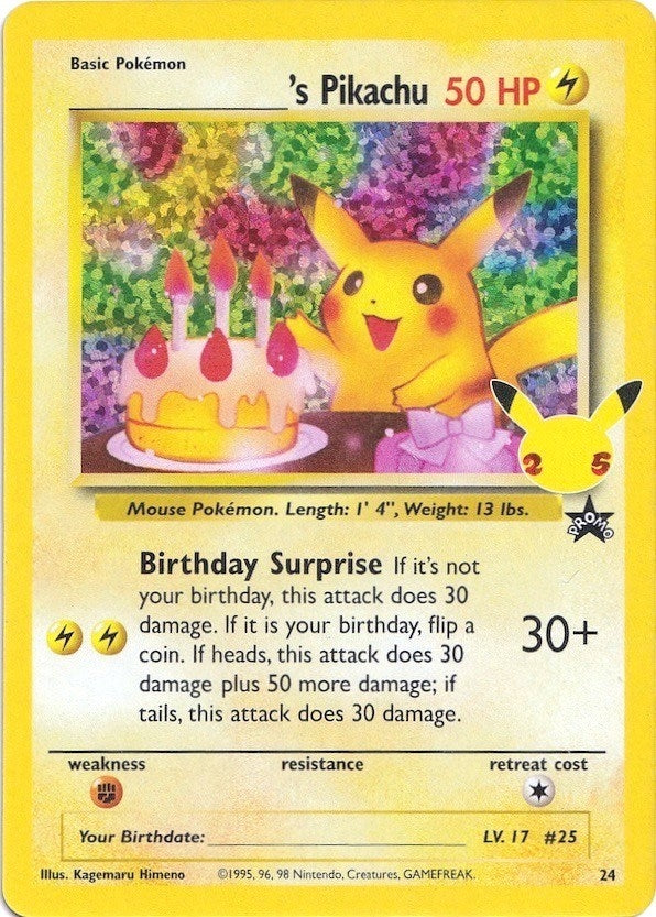 Image for ______'s Pikachu (24) (CCC)