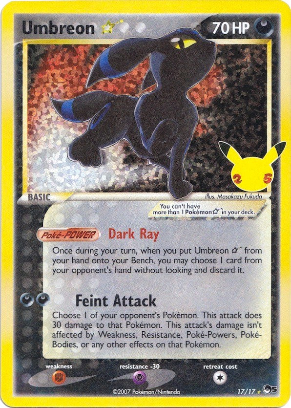 Umbreon Star - PSA 10 - Cert #128305887