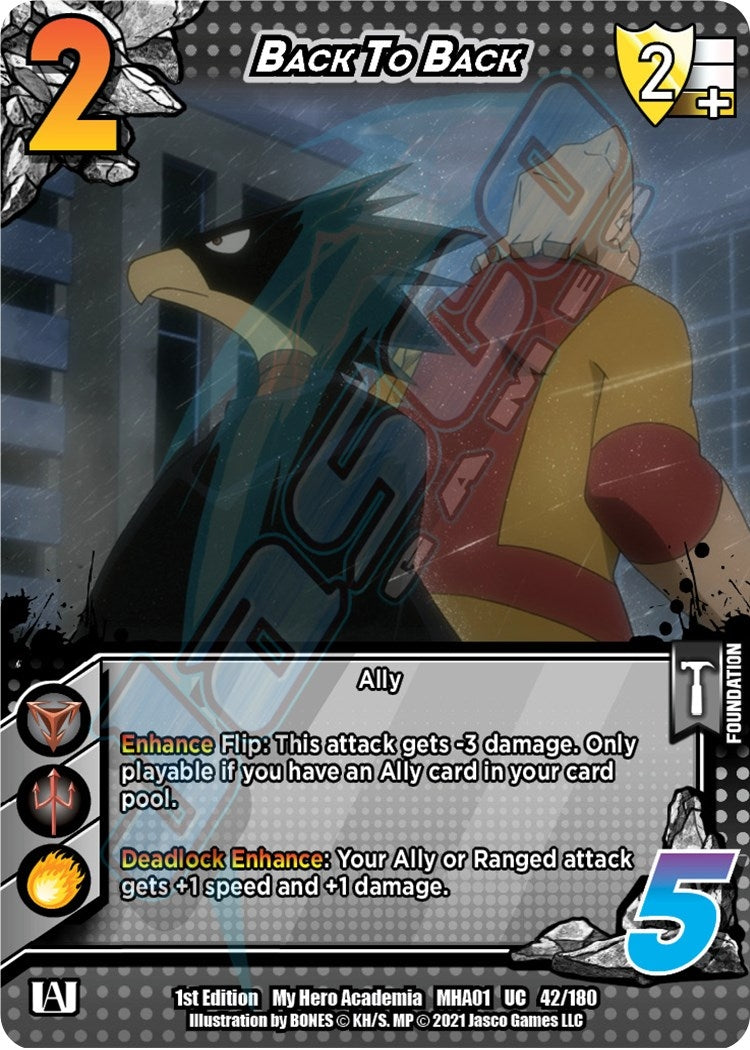 Image for Back to Back (42) (MHA)