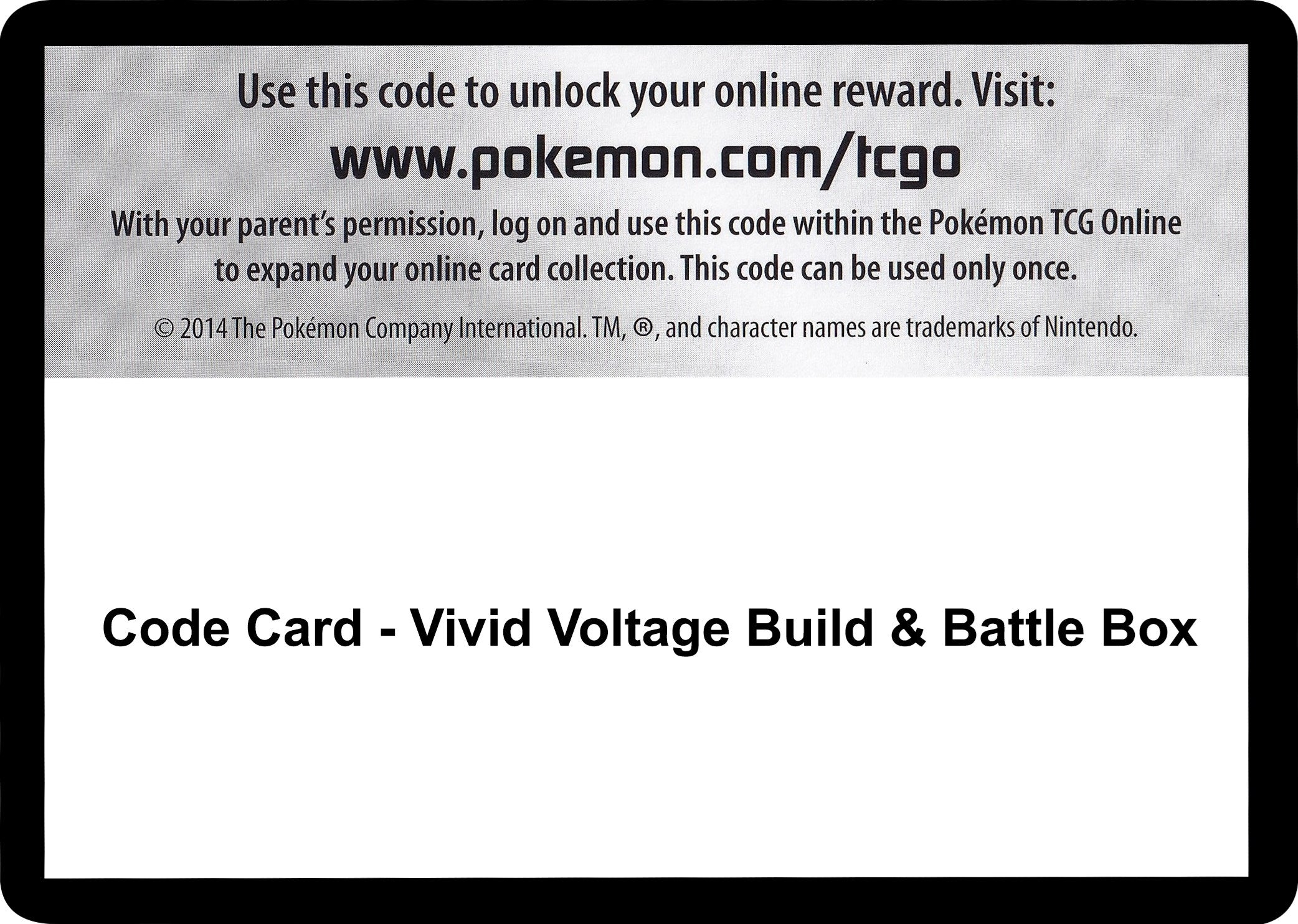Image for Code Card - Vivid Voltage Build & Battle Box (SWSH04)