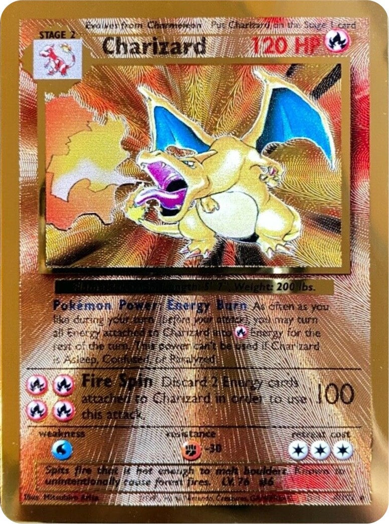 Image for Charizard (Celebrations Metal Card) (4) (MCAP)