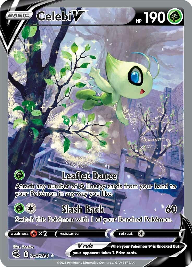 Celebi V (Alternate Full Art) - PSA 10 - Cert #1263944312