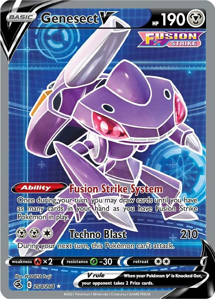 Image for Genesect V (Full Art) (254) (SWSH08)