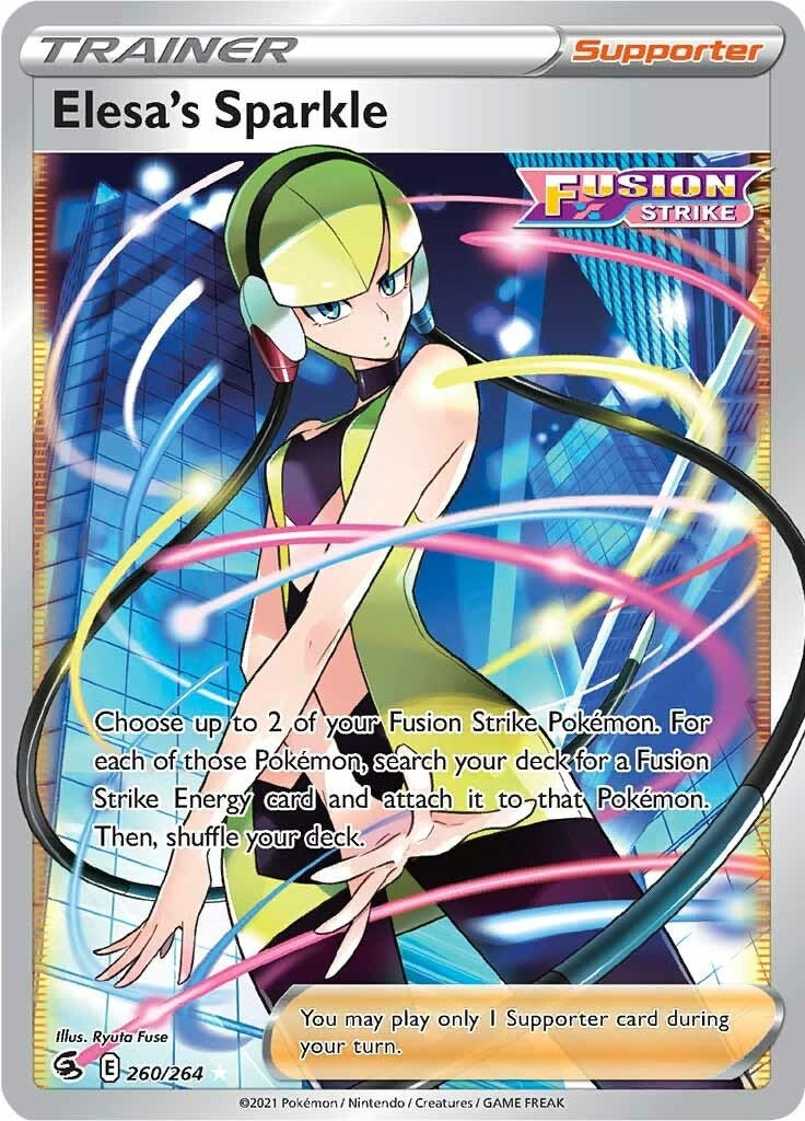 Image for Elesa's Sparkle (Full Art) (260) (SWSH08)