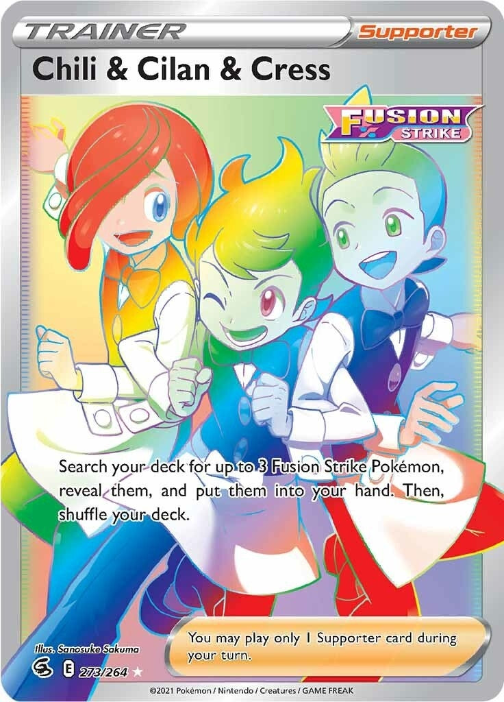 Image for Chili & Cilan & Cress (Secret) (273) (SWSH08)