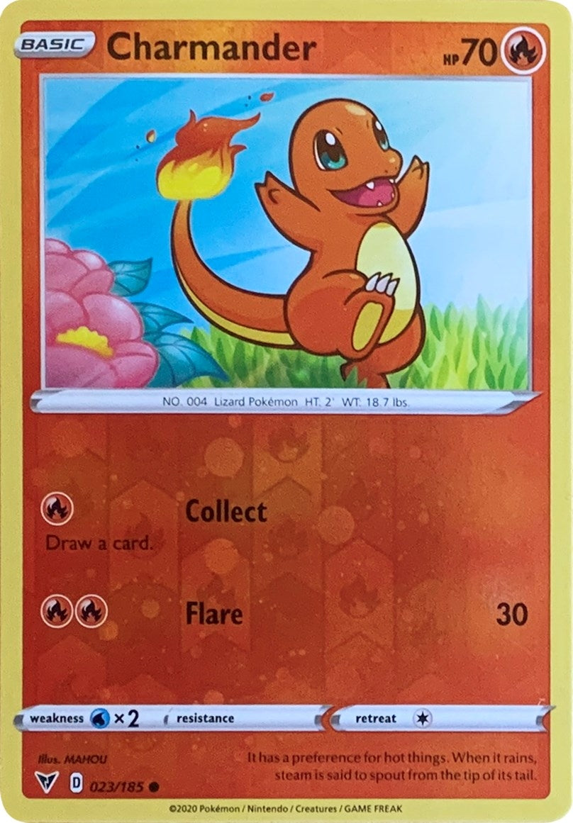 Image for Charmander - 023/185 (Reverse Cosmos Holo) (23) (MCAP)
