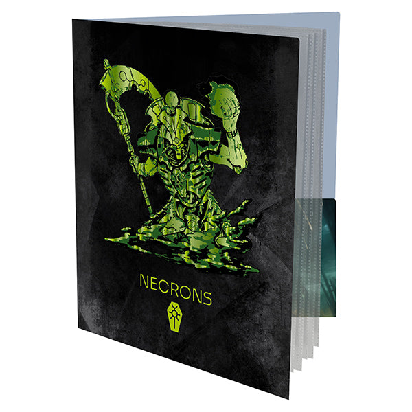Ultra Pro: Warhammer 40,000: Datasheet Folio- Necron Codex Aligned (PREORDER)