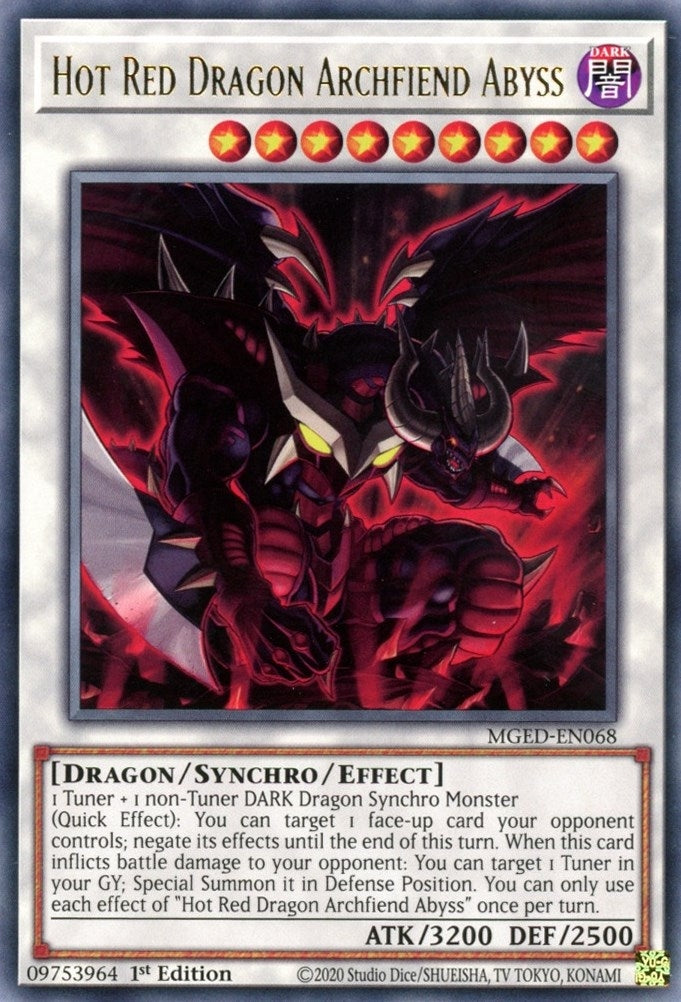 Image for Hot Red Dragon Archfiend Abyss (68) (MGED)