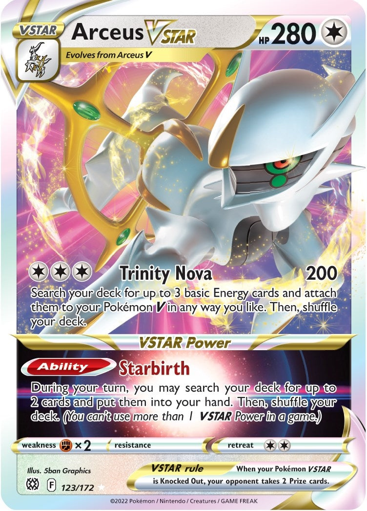 Image for Arceus VSTAR (123) (SWSH09)