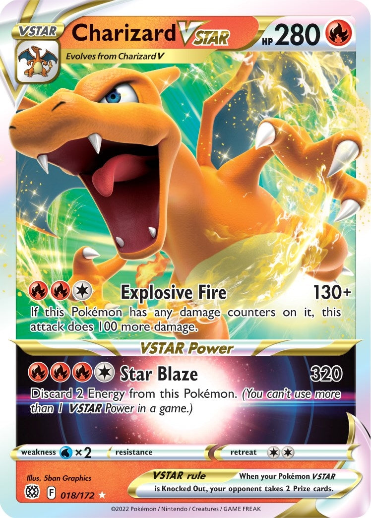 Image for Charizard VSTAR (18) (SWSH09)