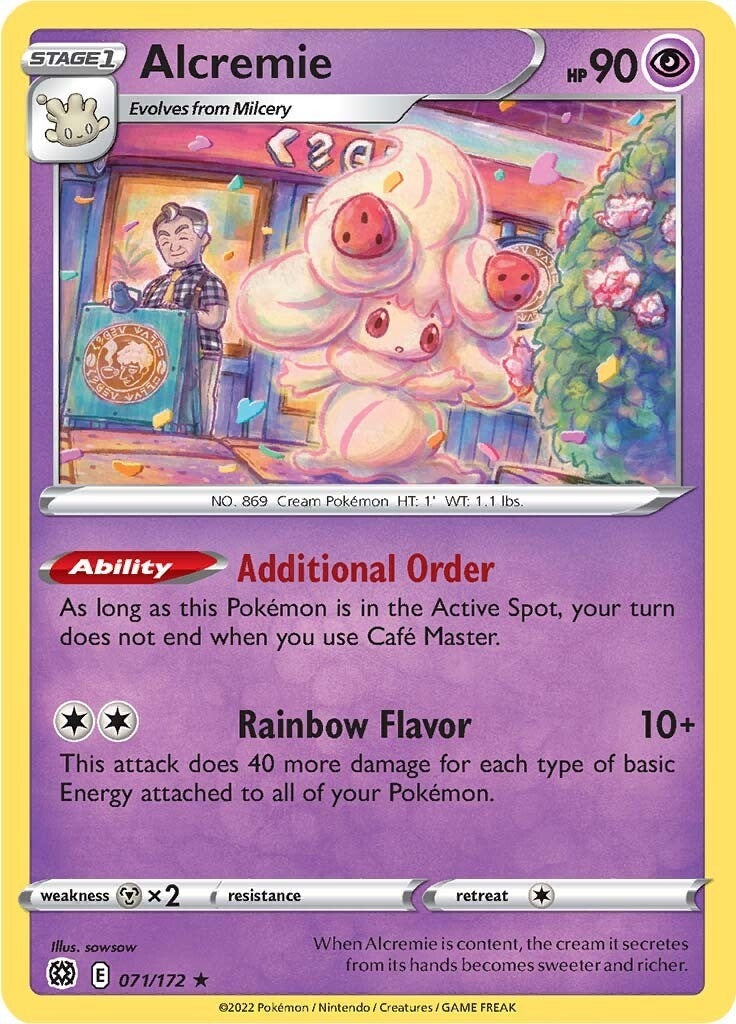 Image for Alcremie (71) (SWSH09)